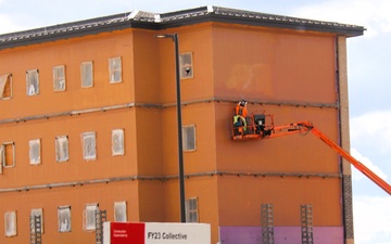 Fort McCoy’s East Barracks Project nearly 70 percent complete; work slightly ahead of schedule