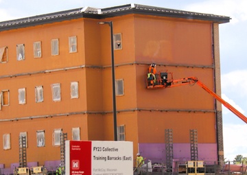 Fort McCoy’s East Barracks Project nearly 70 percent complete; work slightly ahead of schedule