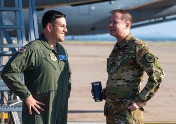 Altus AFB hosts McConnell civic leaders and 22nd Air Refueling Wing leadership