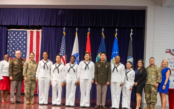 U.S. Army South Chief of Staff presides over a U.S. citizenship naturalization ceremony