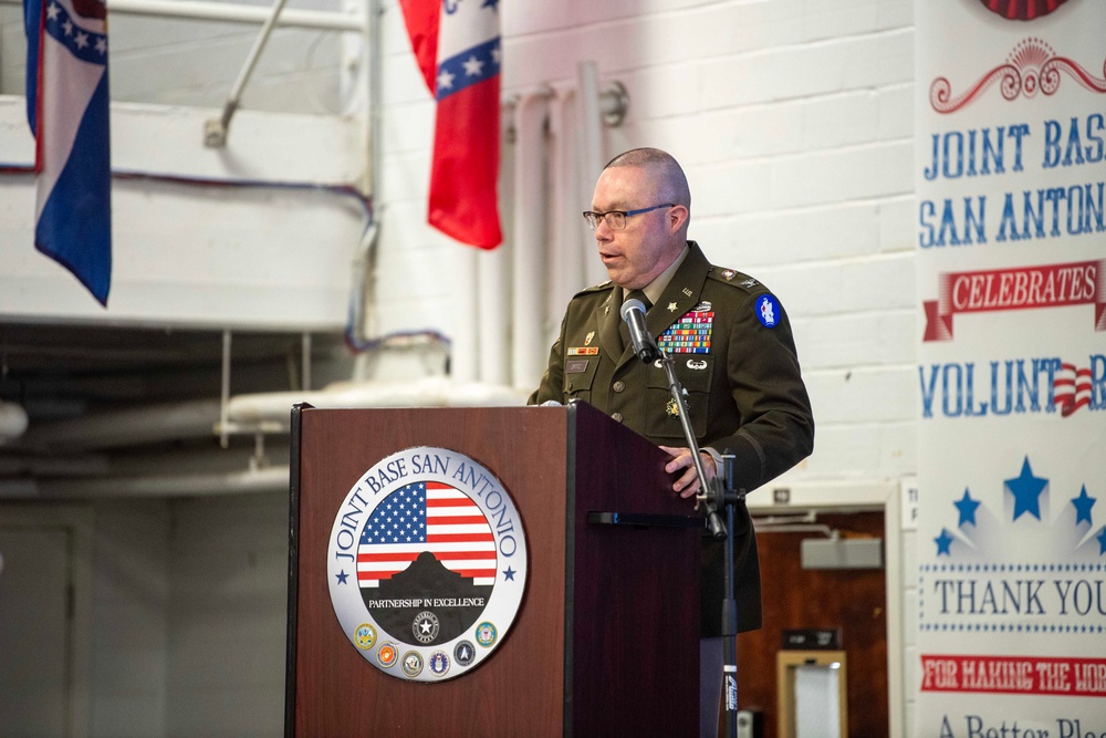 U.S. Army South Chief of Staff presides over a U.S. citizenship naturalization ceremony