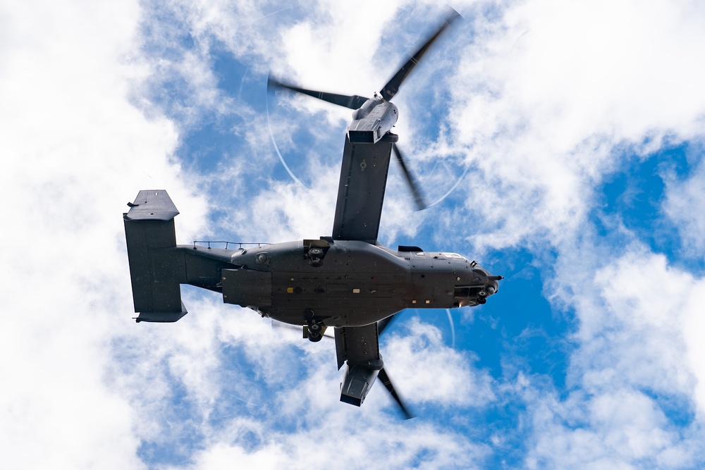 USAFA CV-22 Osprey Visit 2025