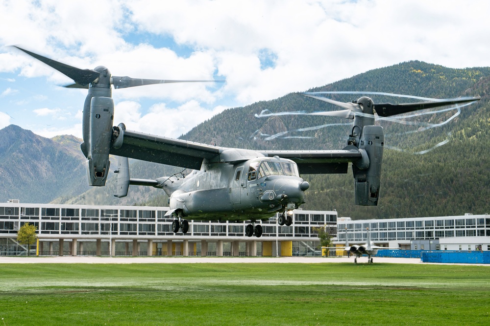 USAFA CV-22 Osprey Visit 2025
