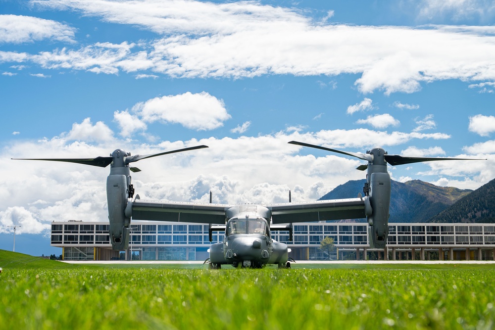 USAFA CV-22 Osprey Visit 2025