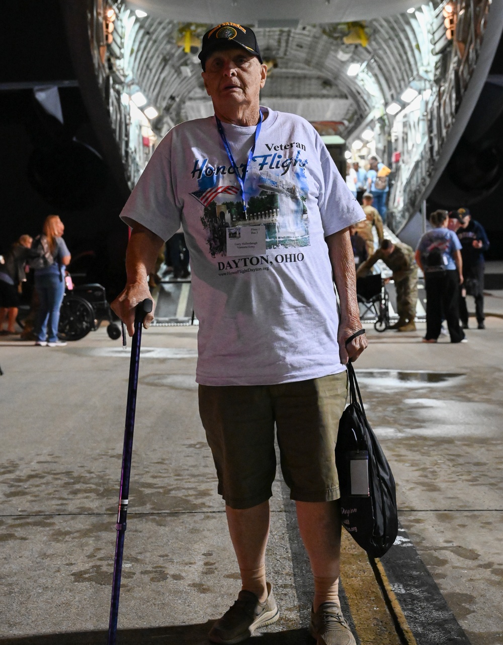 445 AW flies veterans from Wright-Patterson to D.C., back for Honor Flight Dayton