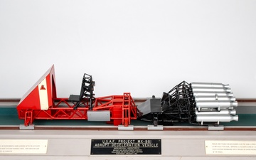 Model of a USAF Project MX-981 Abrupt Deceleration Vehicle