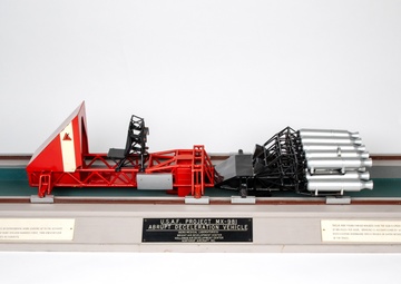 Model of a USAF Project MX-981 Abrupt Deceleration Vehicle