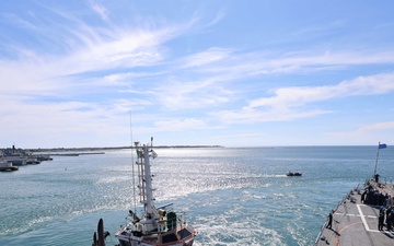 USS Roosevelt (DDG 80) Departs Taranto, Italy, Continues Scheduled Deployment
