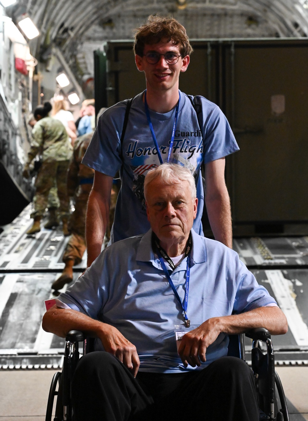 445 AW flies veterans from Wright-Patterson to D.C., back for Honor Flight Dayton