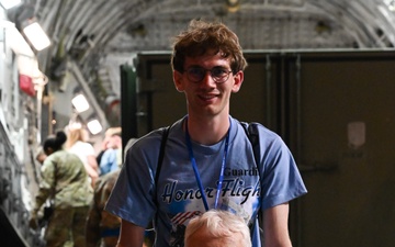 445 AW flies veterans from Wright-Patterson to D.C., back for Honor Flight Dayton