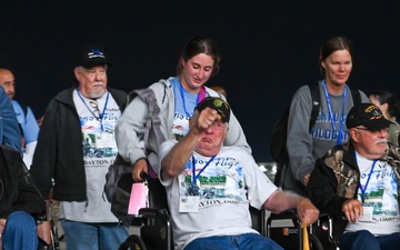 445 AW flies veterans from Wright-Patterson to D.C., back for Honor Flight Dayton