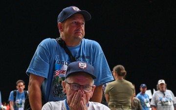 445 AW flies veterans from Wright-Patterson to D.C., back for Honor Flight Dayton