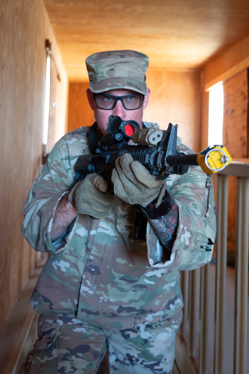 22nd ATF Airmen ready for any threat with close quarters battle training