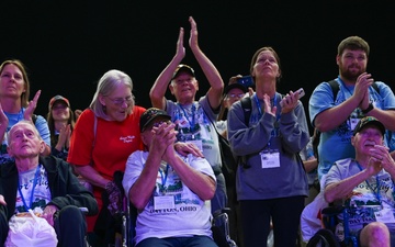 445 AW flies veterans from Wright-Patterson to D.C., back for Honor Flight Dayton