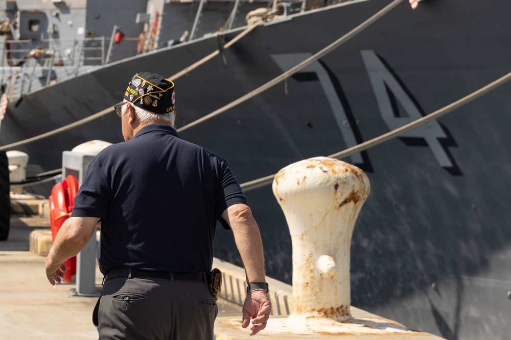 Tin Can Sailors Reunite Aboard USS Mcfaul
