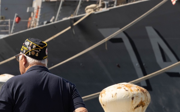 Tin Can Sailors Reunite Aboard USS Mcfaul