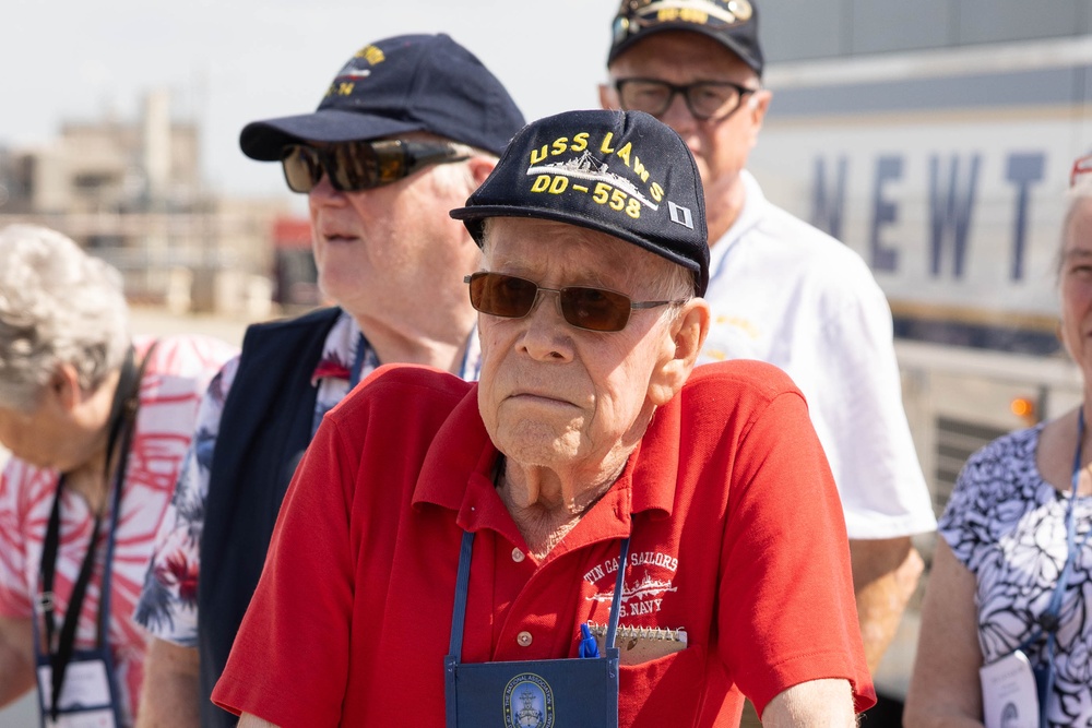 Tin Can Sailors Reunite Aboard USS Mcfaul