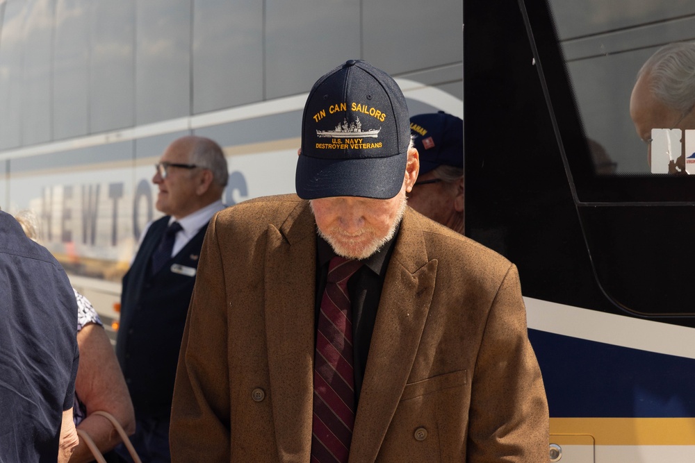 Tin Can Sailors Reunite Aboard USS Mcfaul