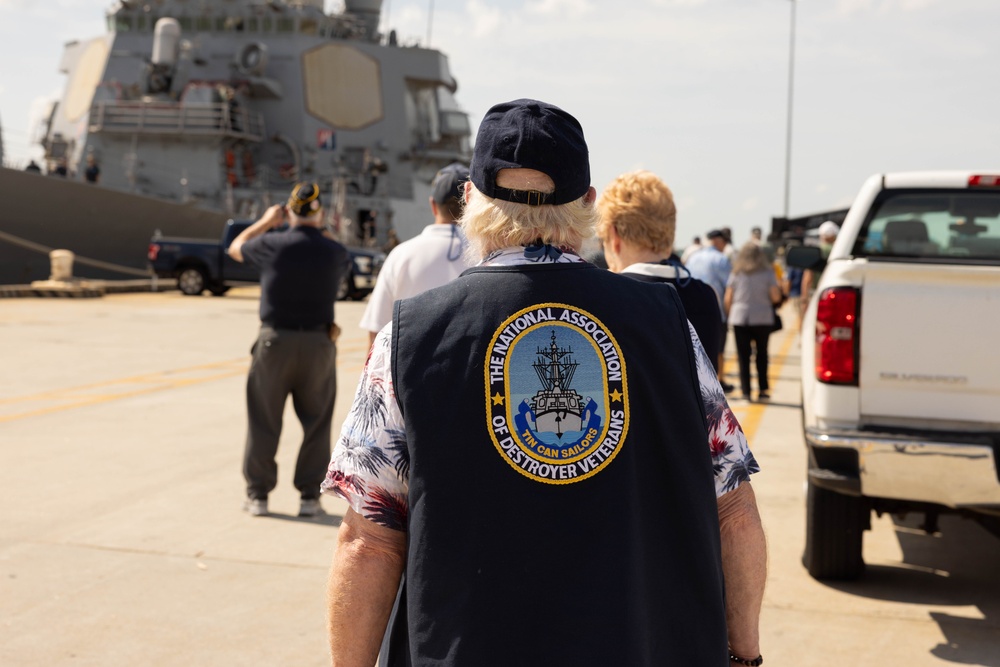 Tin Can Sailors Reunite Aboard USS Mcfaul