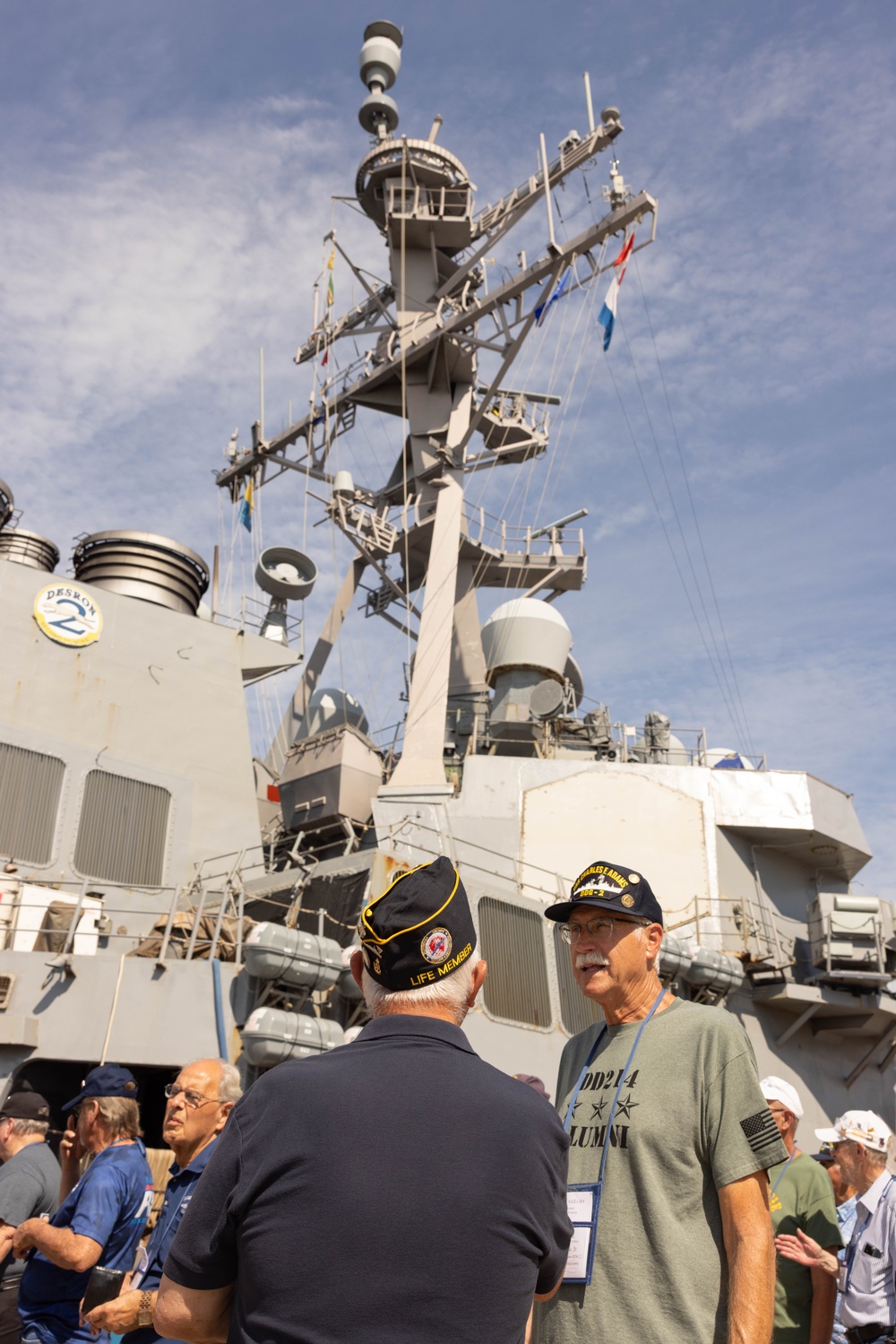 Tin Can Sailors Reunite Aboard USS Mcfaul