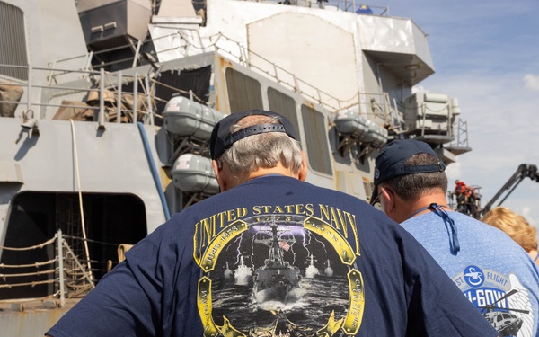 Tin Can Sailors Reunite Aboard USS Mcfaul