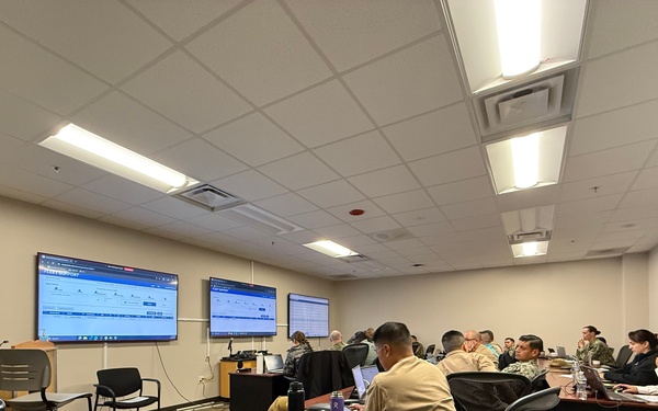 Navy Medicine SMEs Gather at NMRLC Detachment Fort Detrick for Authorized Medical Allowance Review Supporting Large Deck Amphibious Ships