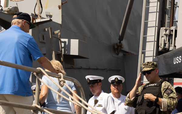 Tin Can Sailors Reunite Aboard USS Mcfaul