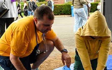 Navy Medicine Teaches CPR At The Big E State Fair