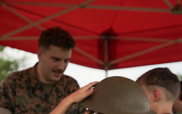 MARINES GIVE STUDENTS GLIMPSE OF ENLISTMENT DURING FUTURE MARINES BOOTCAMP