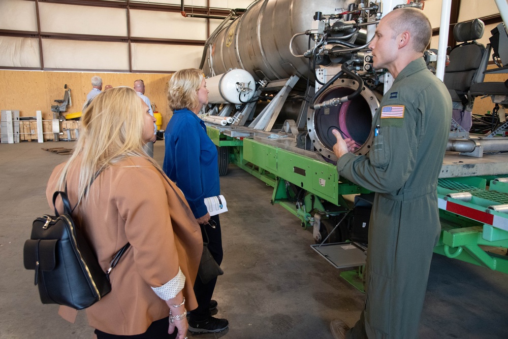 Civic leaders tour Peterson Space Force Base, U.S. Air Force Academy