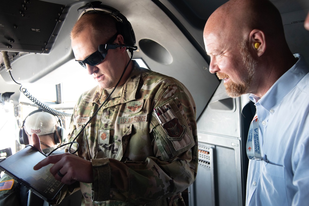 Civic leaders tour Peterson Space Force Base, U.S. Air Force Academy