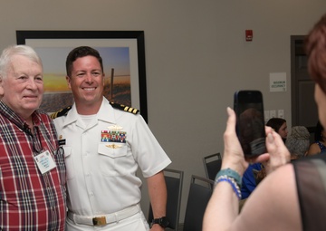 PAST AND PRESENT “LUCKY ELEVEN” SEABEES UNITE