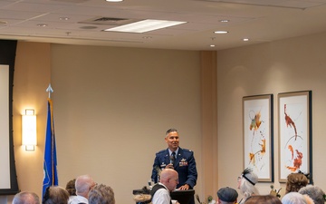 Shaking Hands with History: Col. Martinez Honors the 307th BG