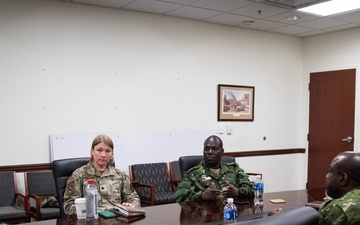 Army Sustainment University hosts delegation from Côte d'Ivoire