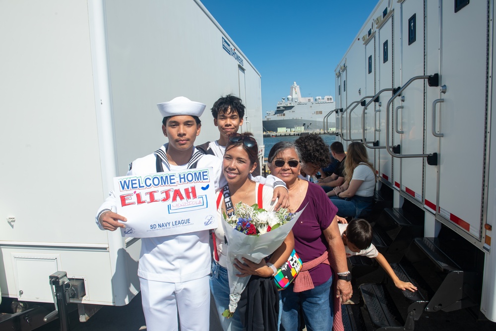 USS America Completes Homeport Change to San Diego