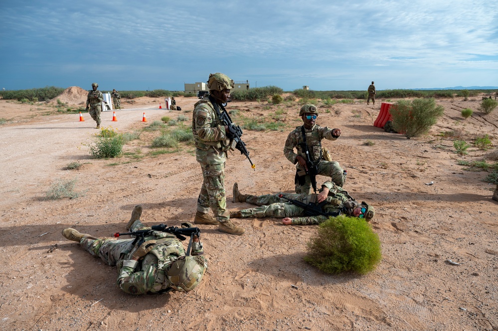 22nd ATF Airmen culminates 200 level event with a field training exercise