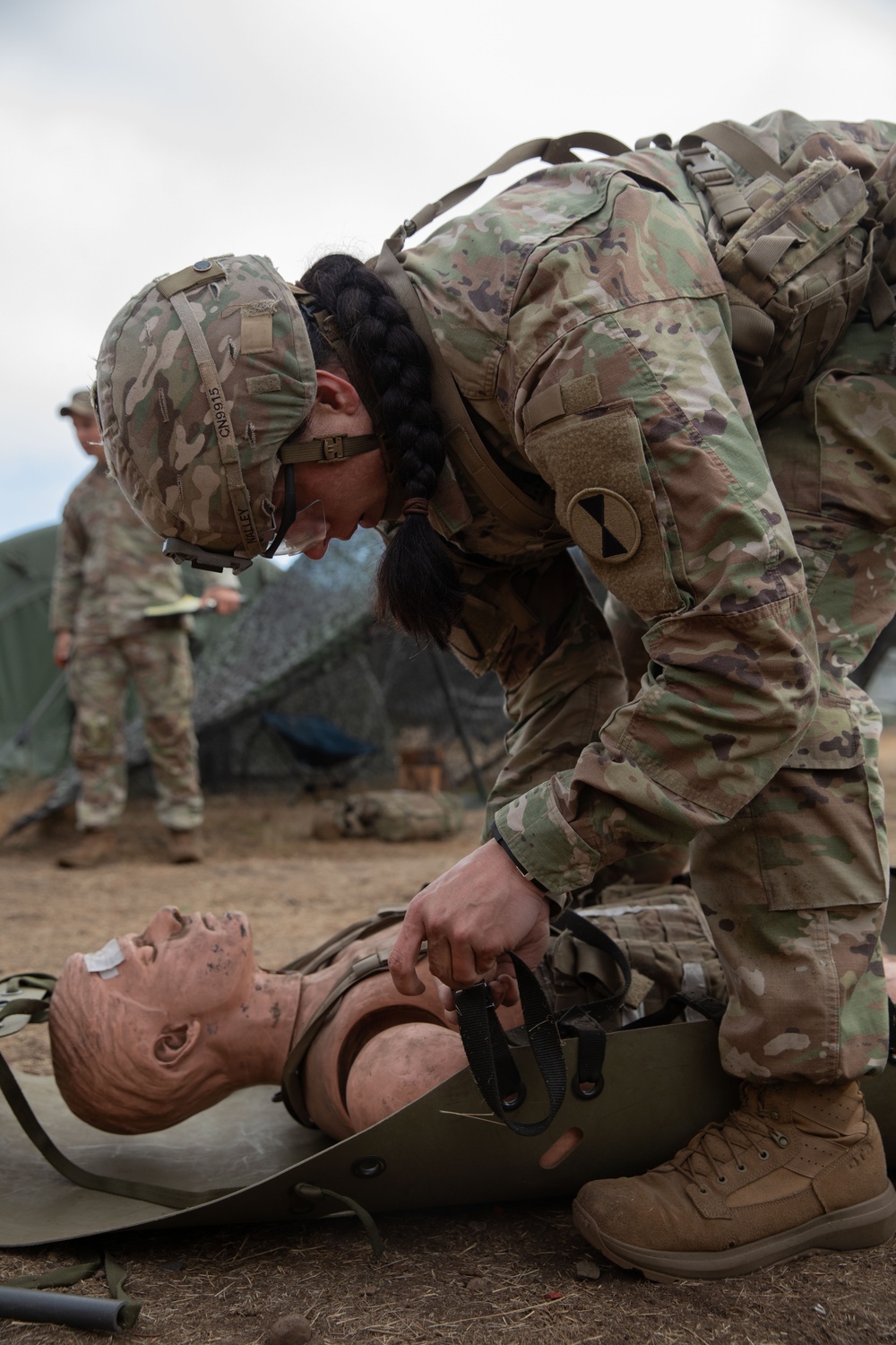 7th Infantry Division Soldiers participate in the Expert Infantry, Soldier, and Medical Badge (E3B)