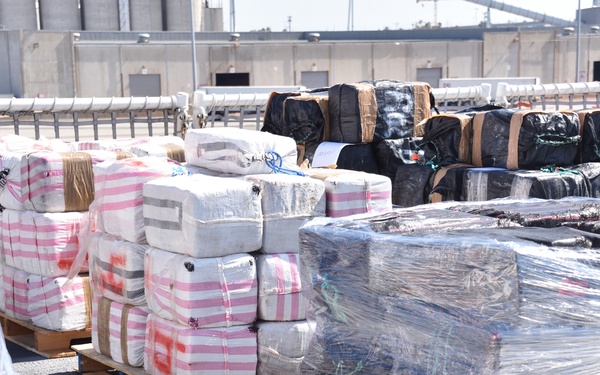Coast Guard offloads approximately 21,126 pounds of cocaine from Eastern Pacific interdictions in San Diego