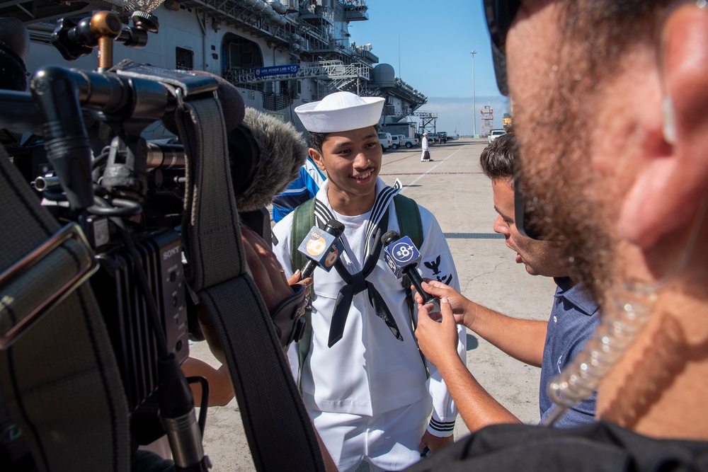 USS America Completes Homeport Change to San Diego
