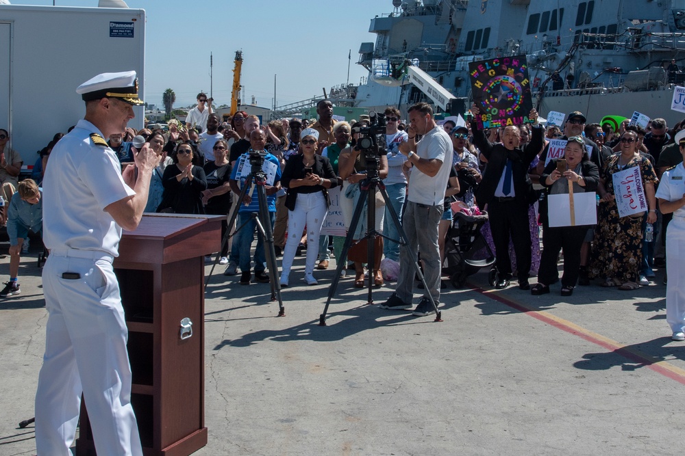 USS America Completes Homeport Change to San Diego