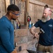 Ronald Reagan Sailors Attend a Blacksmith Class with MWR