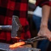 Ronald Reagan Sailors Attend a Blacksmith Class with MWR