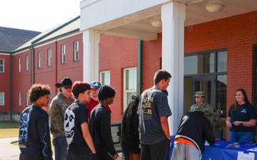 131st Bomb Wing welcomes St. Louis area high school students for career fair