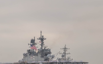 USS America Arrives in San Diego