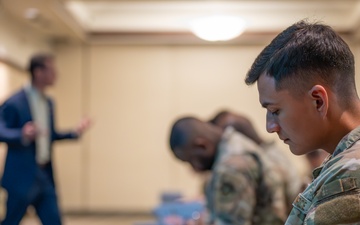 Travis Airmen attend 60th AMW Leadership Summit