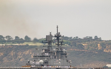 USS America Arrives in San Diego
