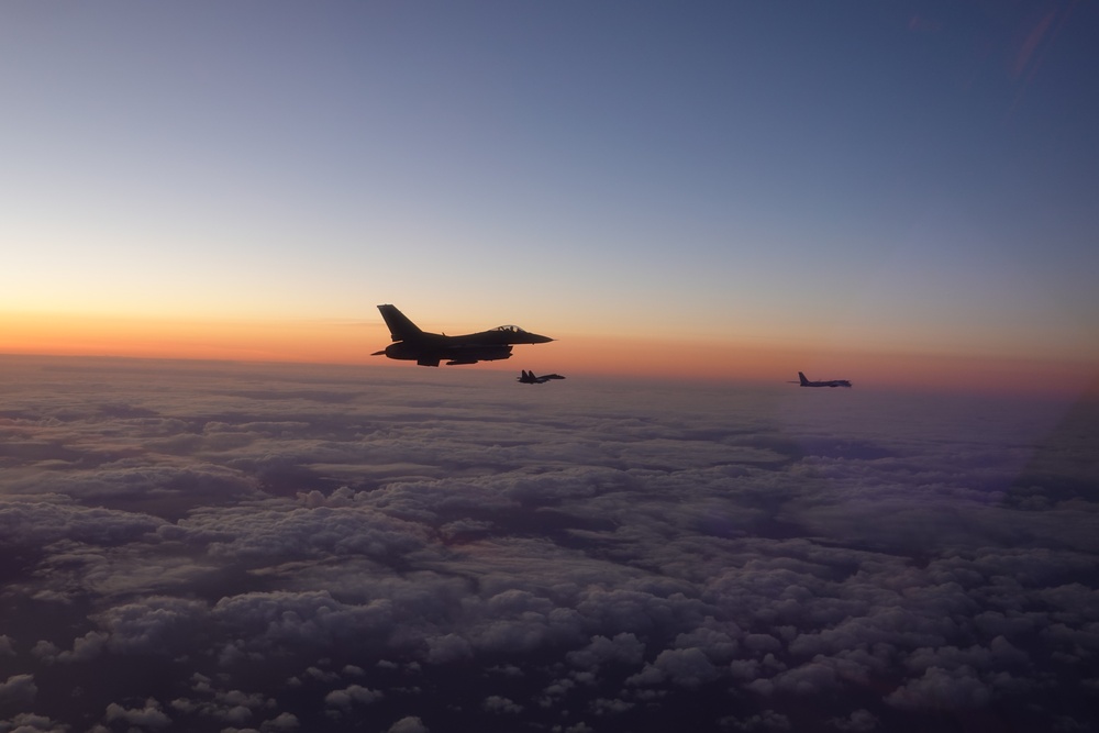 NORAD detected, tracked and intercepted Russian Aircraft over Bering Sea