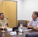 U.S. Rep. Ed Case Meets with Rear Adm. Brad Collins