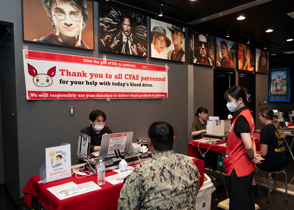 CFAS Hosts Blood Drive