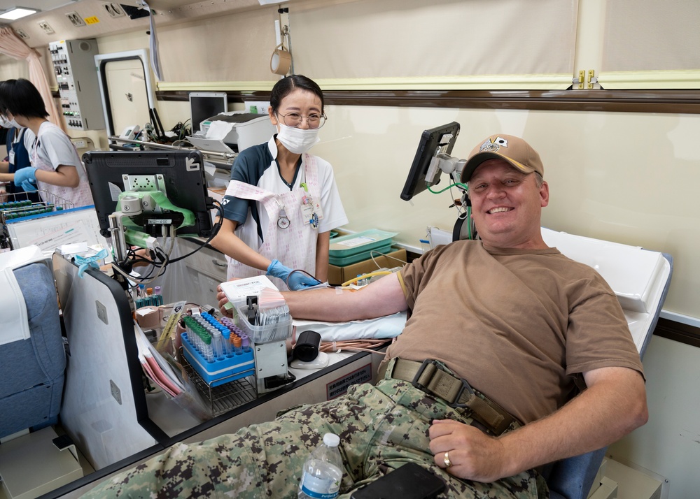 CFAS Hosts Blood Drive